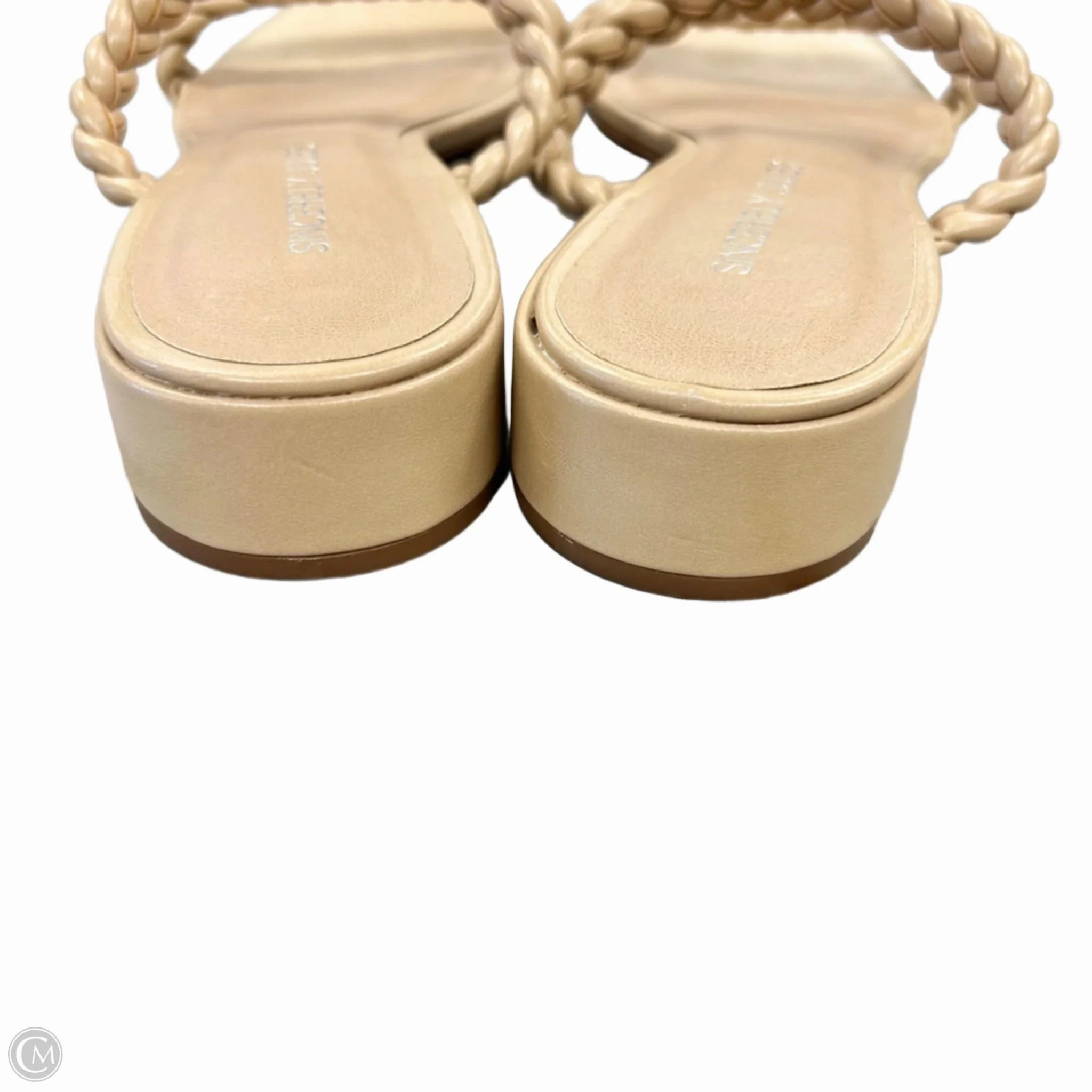 Sandals Heels Platform By Sincerely Jules In Tan, Size: 9