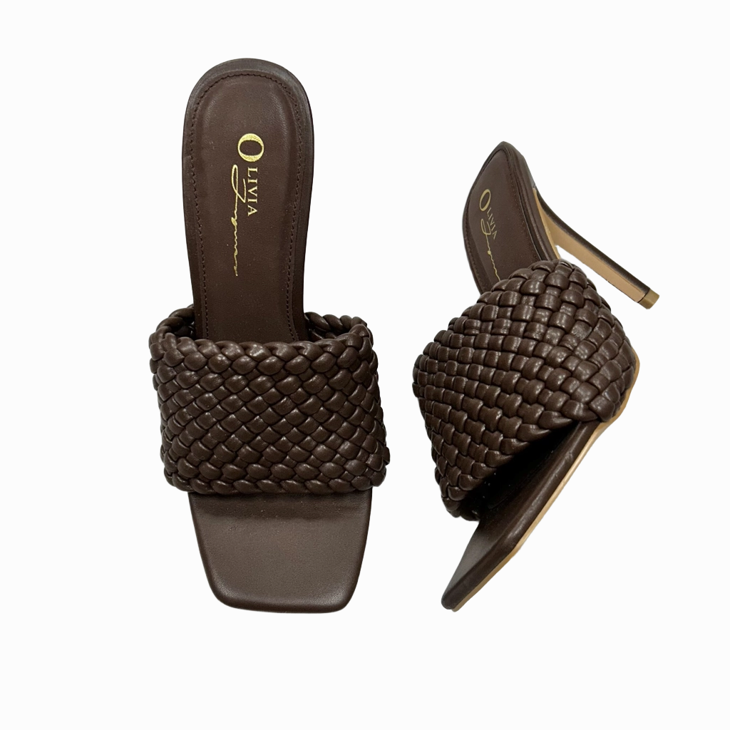 Sandals Heels Stiletto By Olivia  Size: 7.5