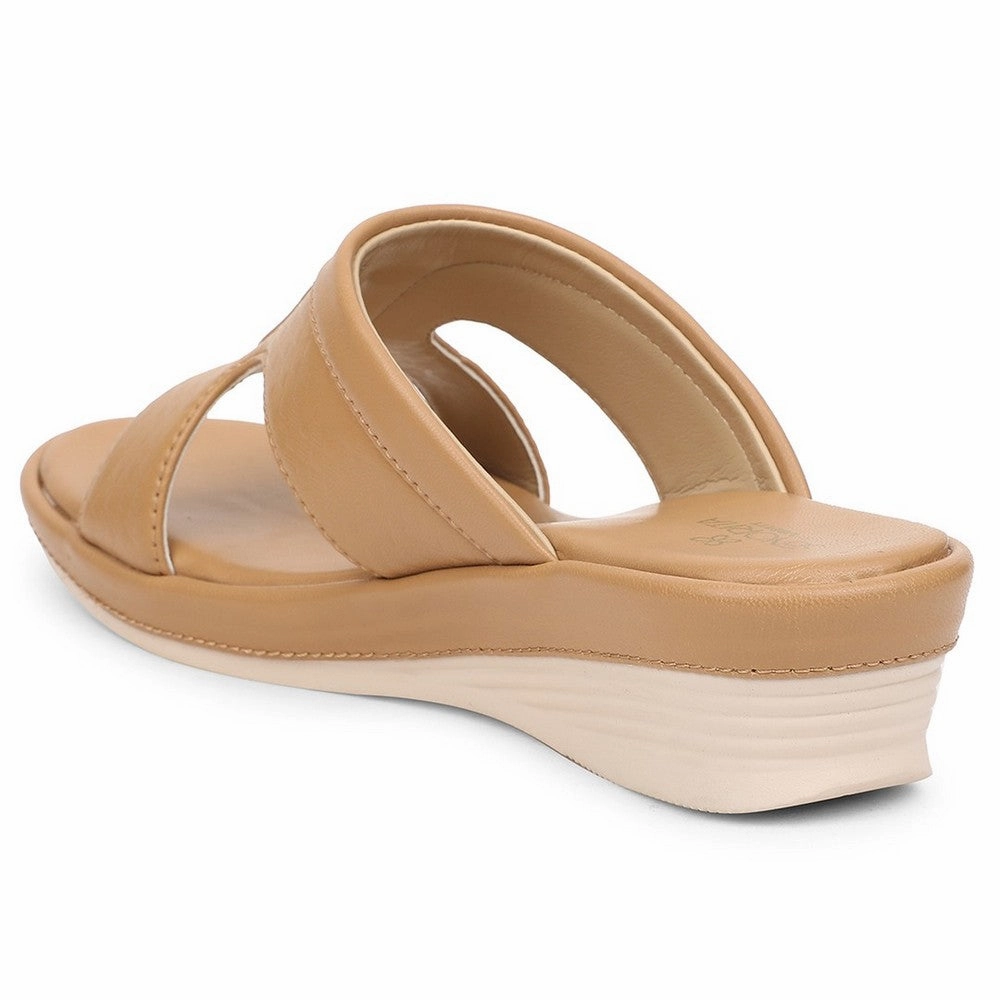 Senorita Beige Casual Slipper For Women SGL-2 By Liberty