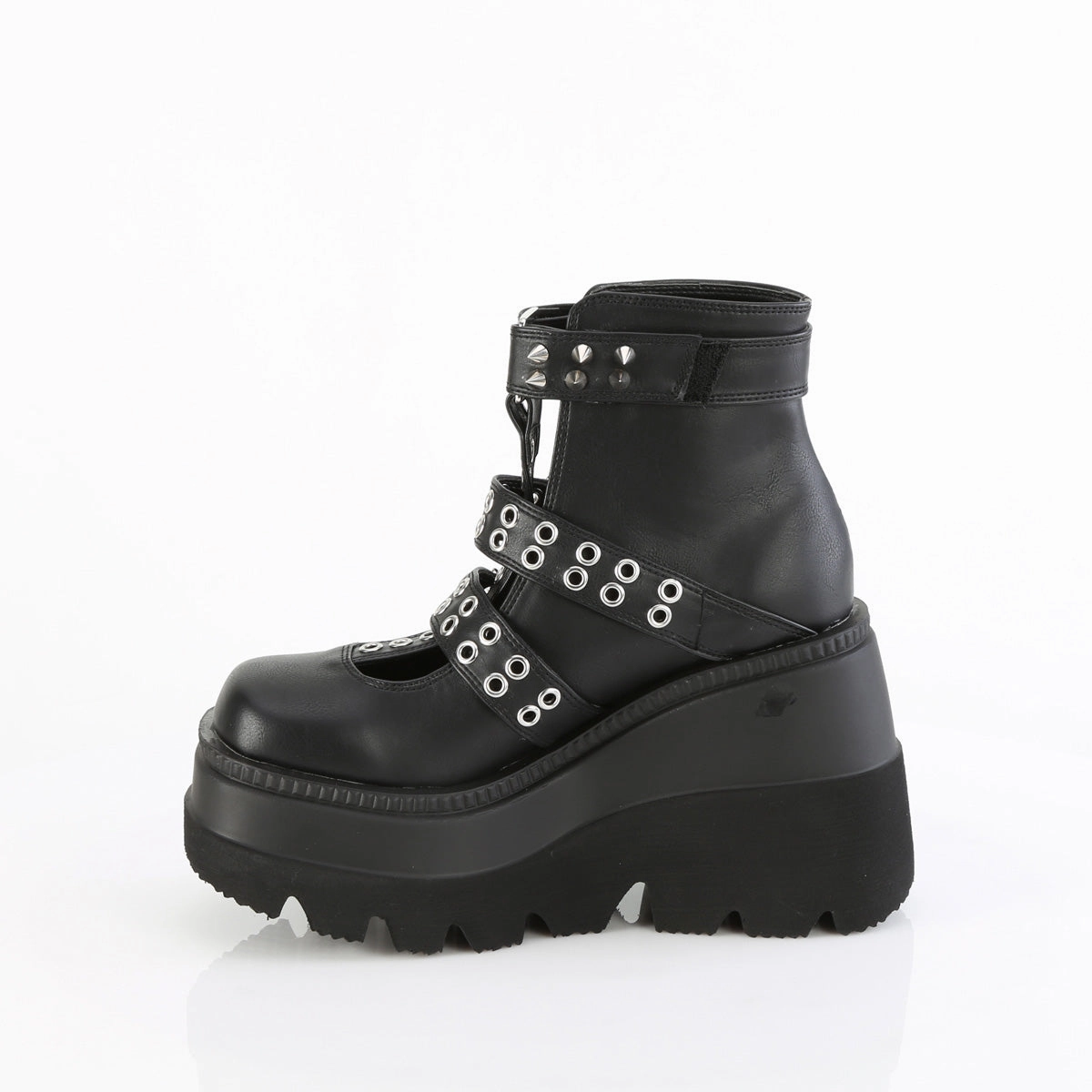 SHAKER-62  Black Vegan Leather