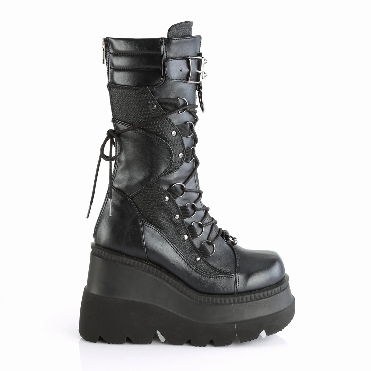 SHAKER-70  Black Vegan Leather