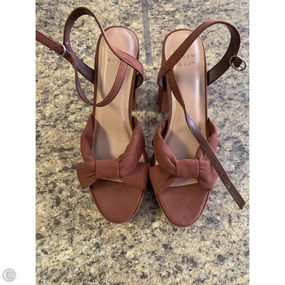 Shoes Heels Block By A New Day In Brown, Size: 8
