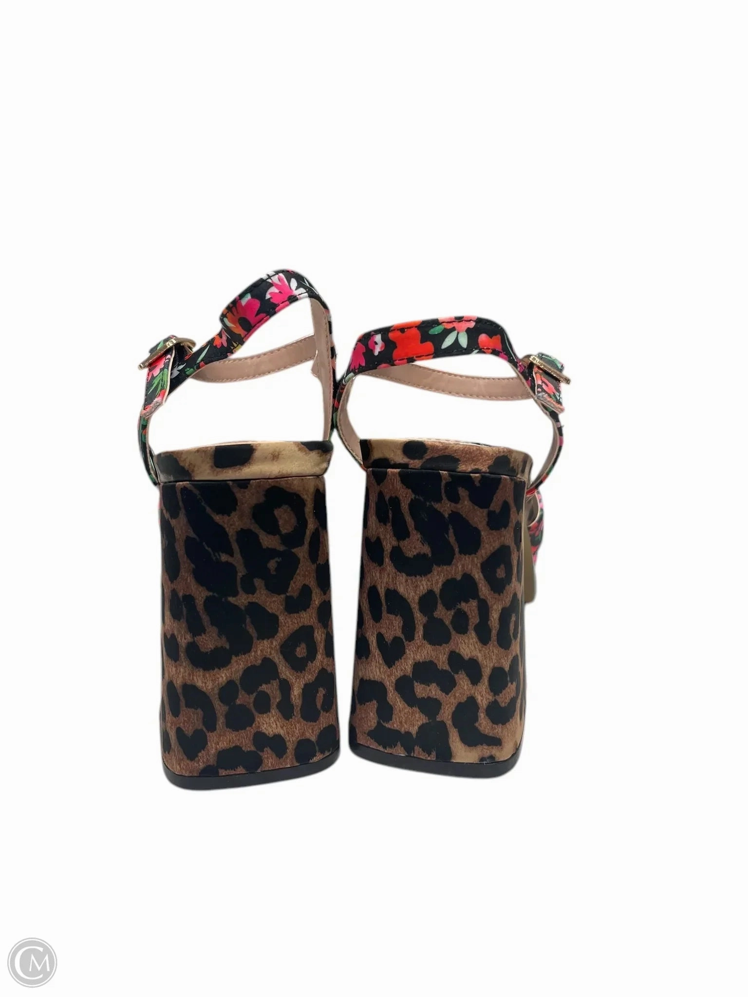 Shoes Heels Block By Betsey Johnson In Multi-colored, Size: 7