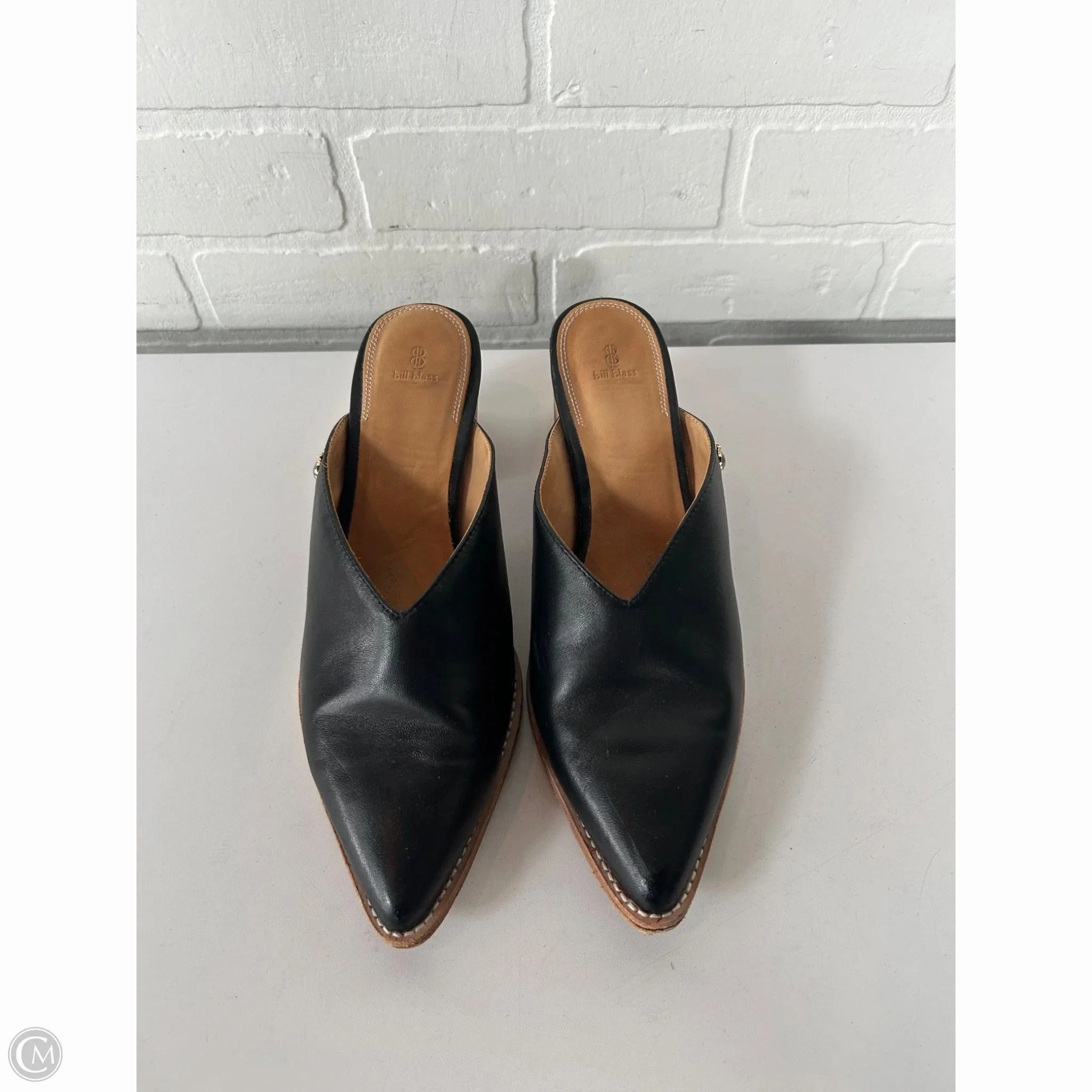 Shoes Heels Block By Bill Blass In Black, Size: 8.5