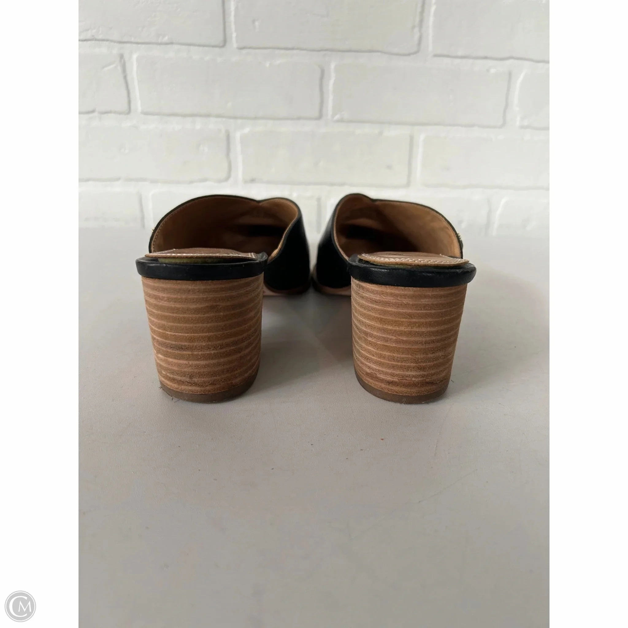 Shoes Heels Block By Bill Blass In Black, Size: 8.5