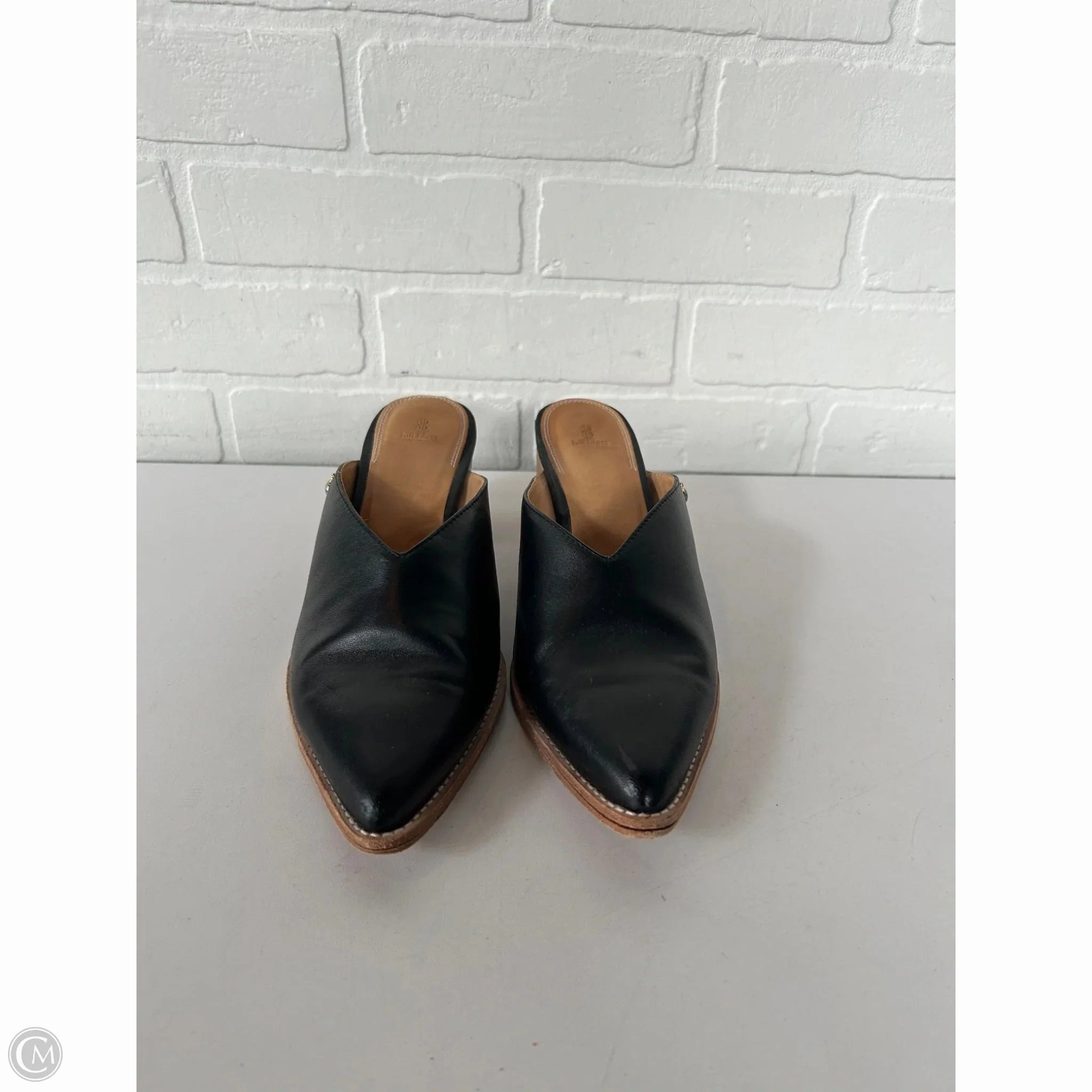Shoes Heels Block By Bill Blass In Black, Size: 8.5
