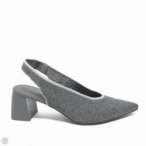 Shoes Heels Block By Clothes Mentor In Grey, Size: 10