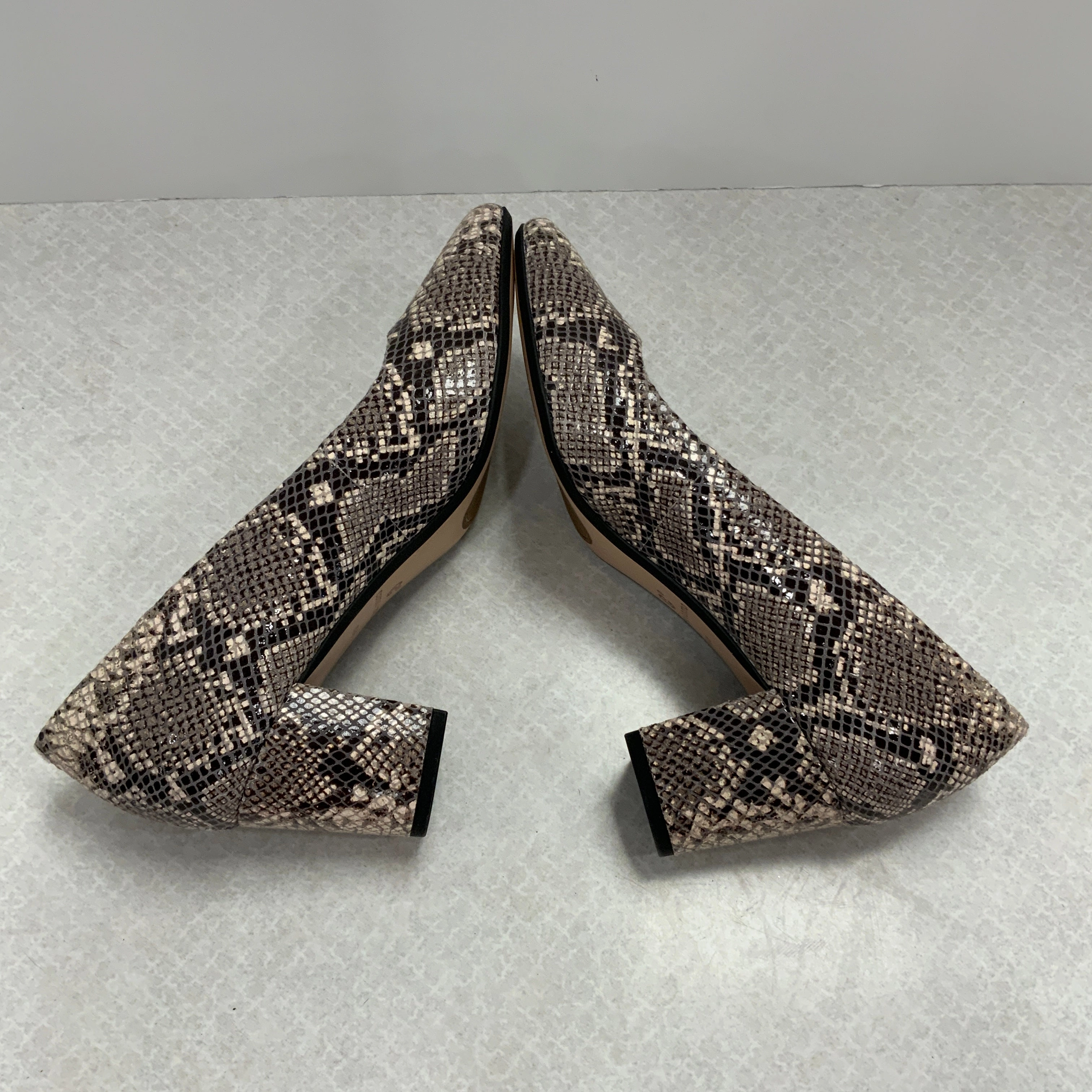 Shoes Heels Block By Corso Como In Animal Print, Size: 6.5