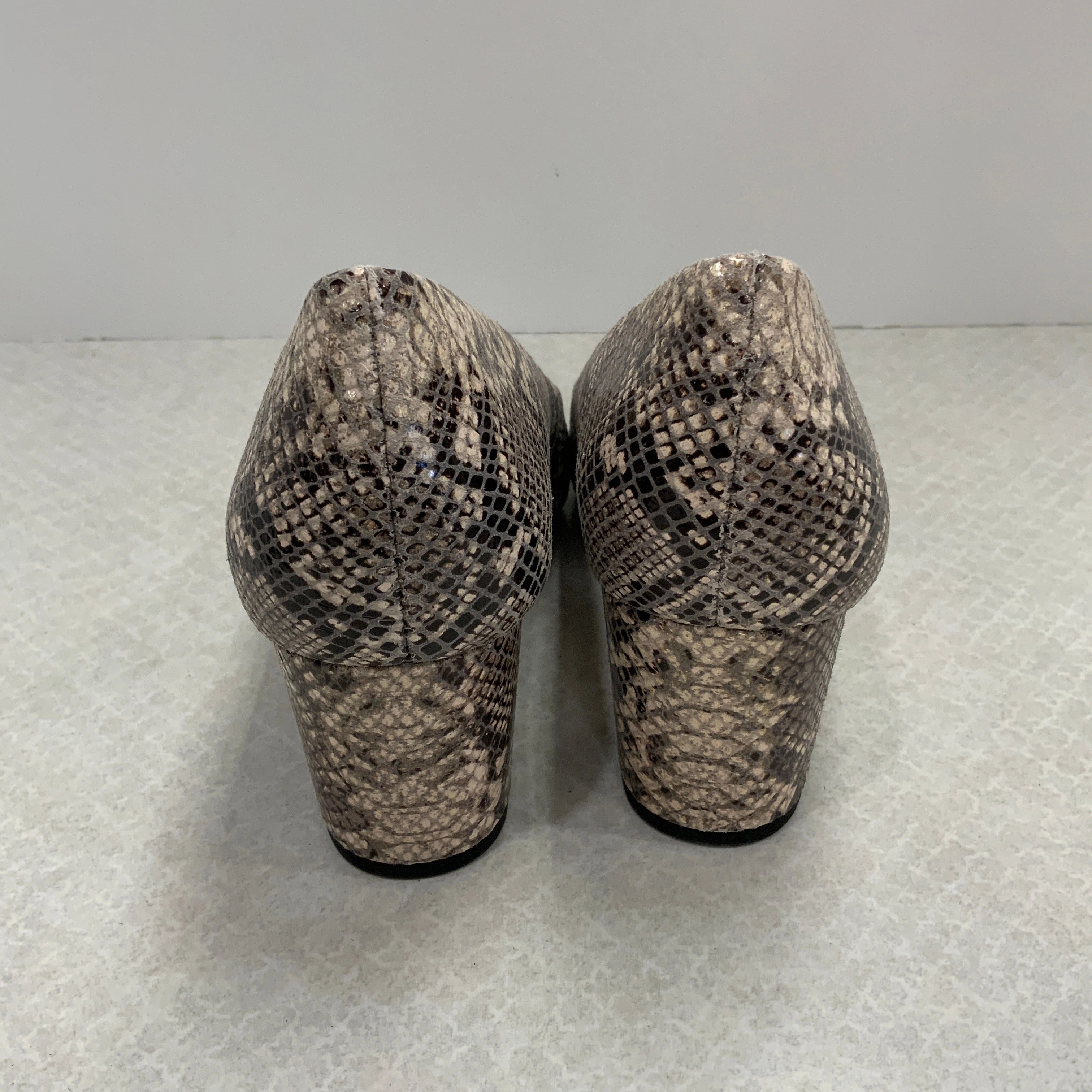 Shoes Heels Block By Corso Como In Animal Print, Size: 6.5
