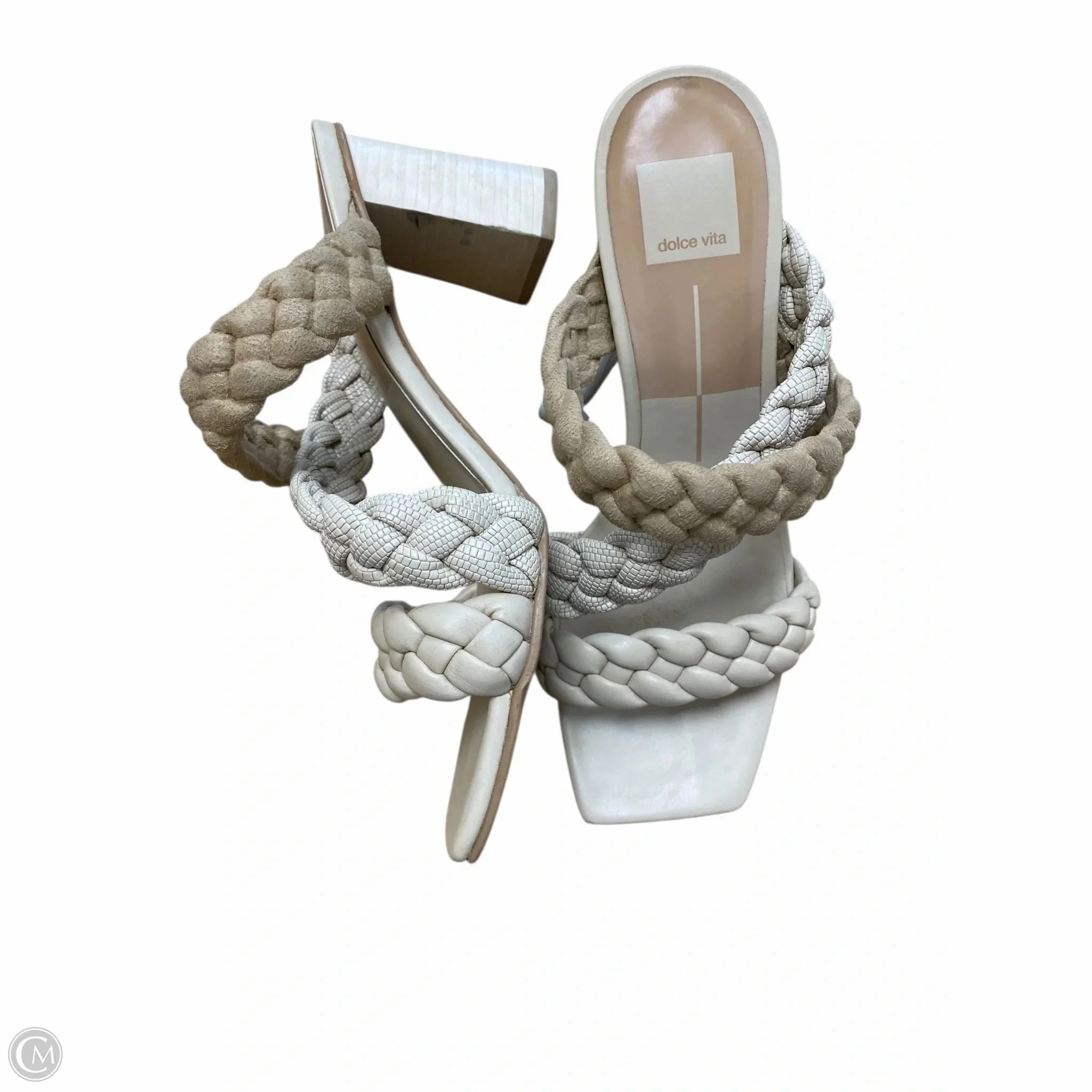 Shoes Heels Block By Dolce Vita In Cream, Size: 9