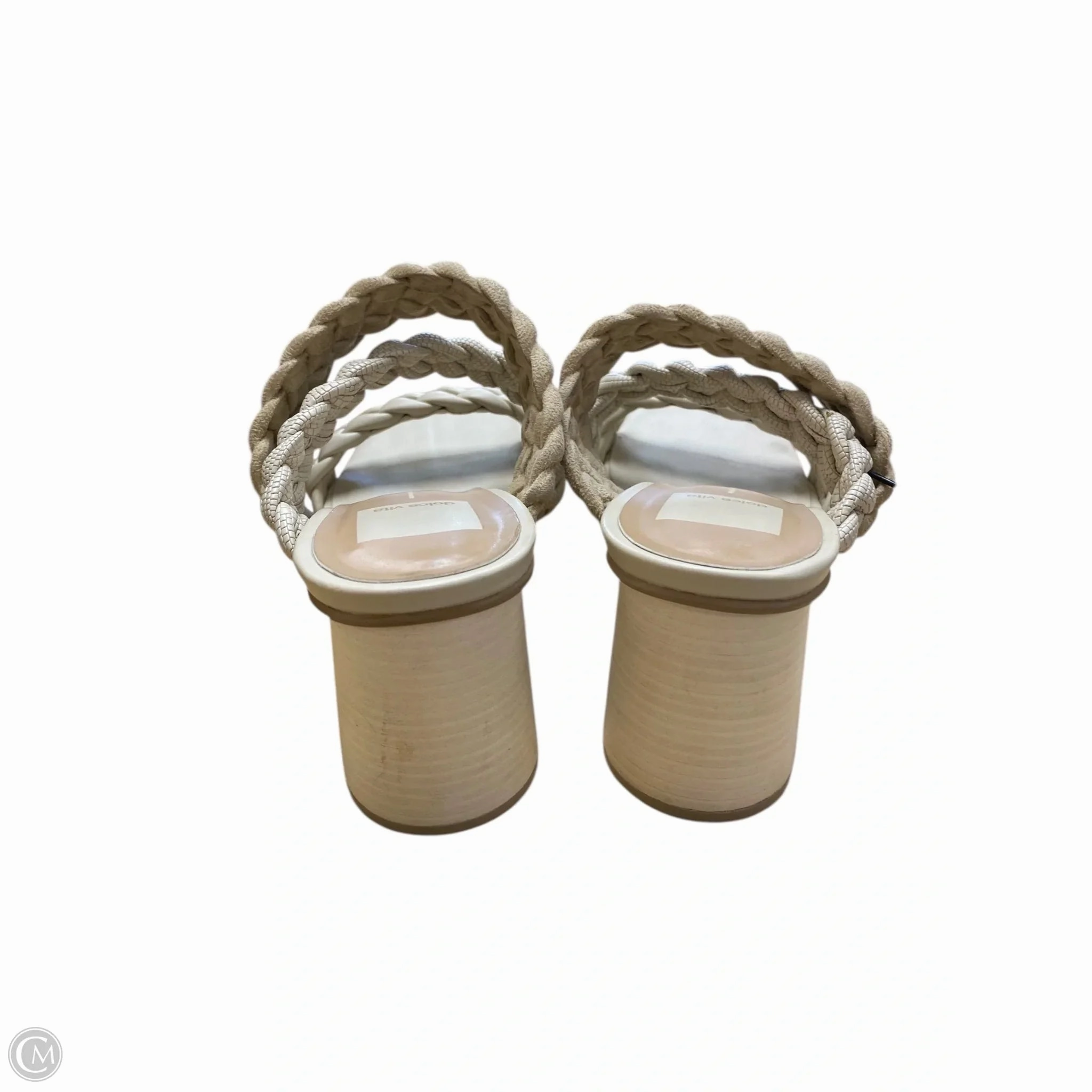 Shoes Heels Block By Dolce Vita In Cream, Size: 9