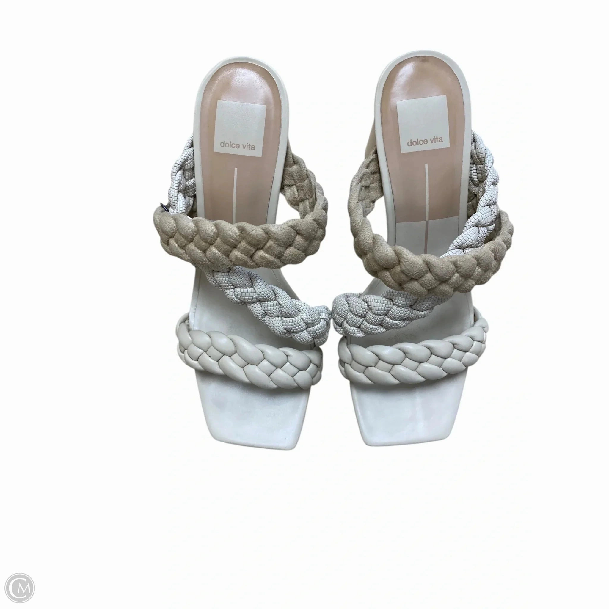 Shoes Heels Block By Dolce Vita In Cream, Size: 9