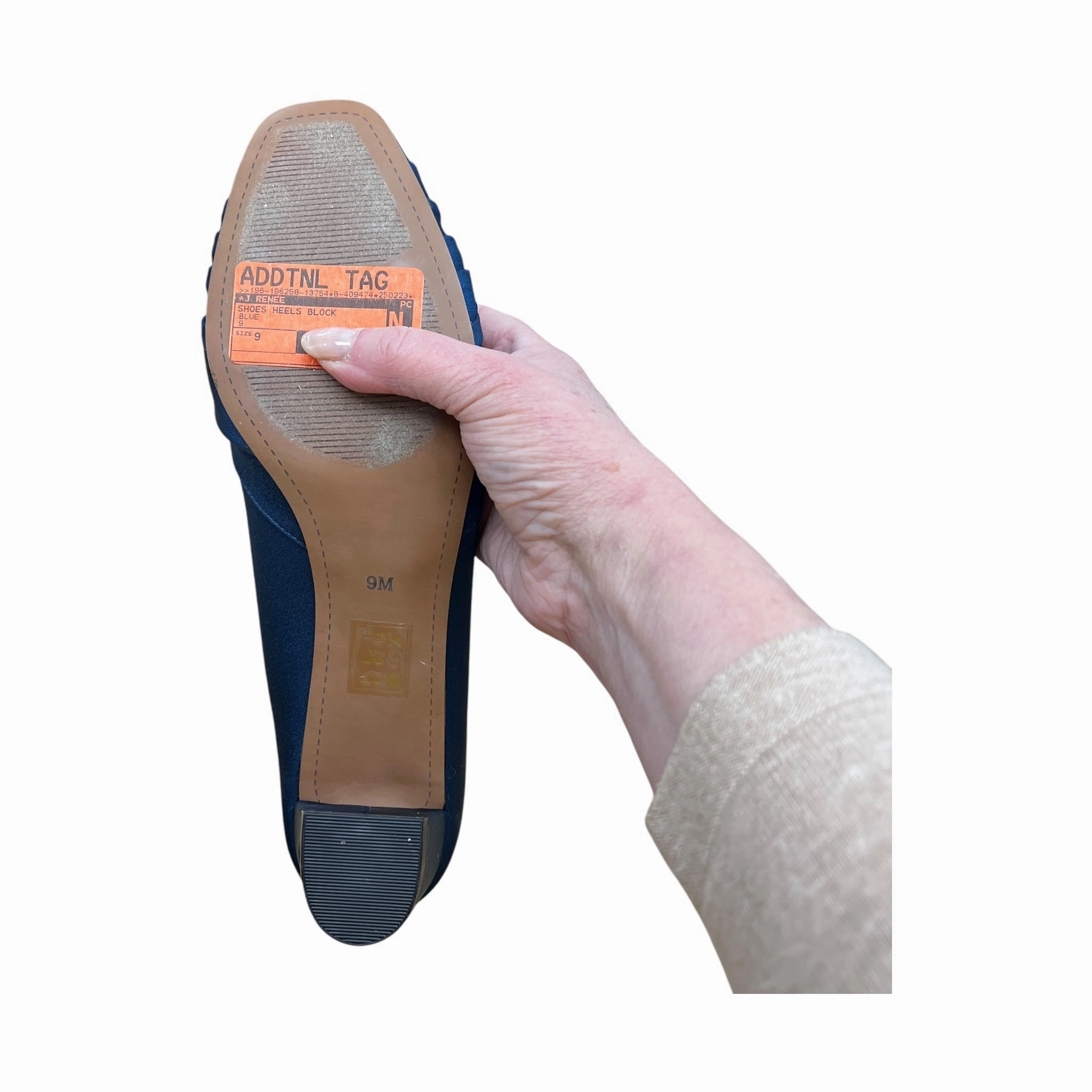 Shoes Heels Block By J Renee In Blue, Size:9