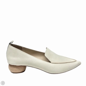 Shoes Heels Block By Jeffery Campbell In Cream, Size: 9
