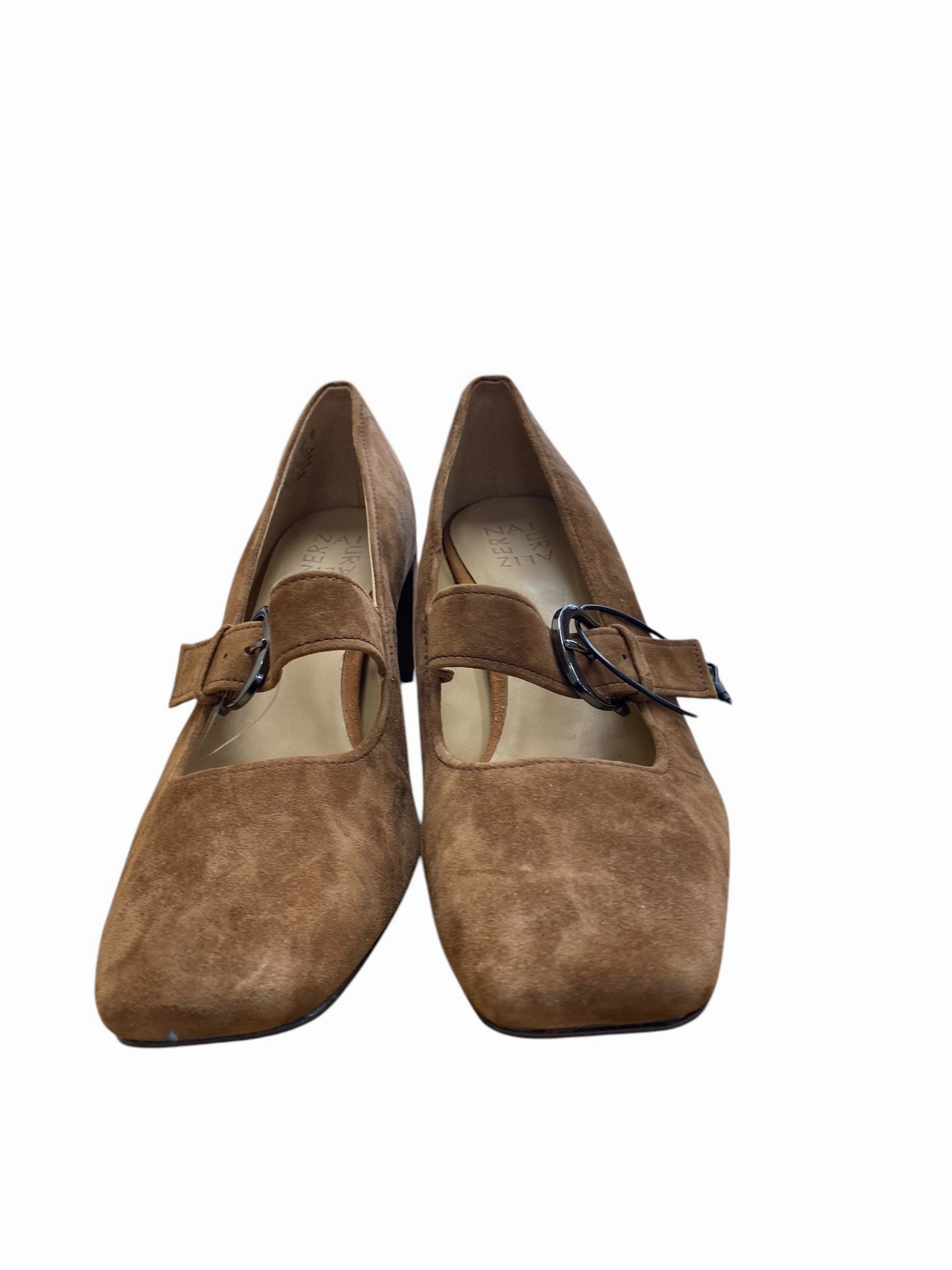 Shoes Heels Block By Naturalizer In Brown, Size: 10