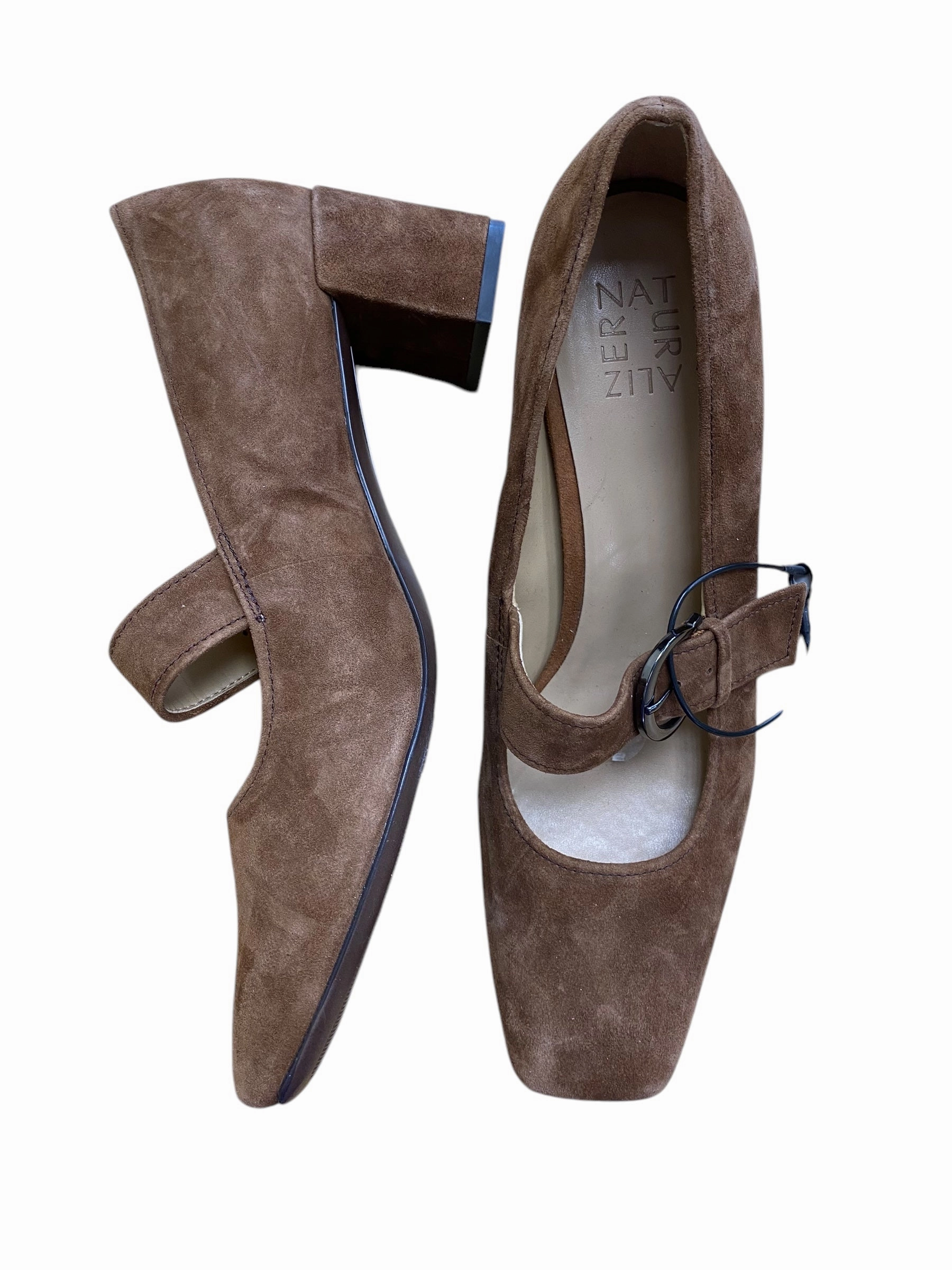 Shoes Heels Block By Naturalizer In Brown, Size: 10