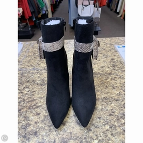Shoes Heels Block By Qupid In Black, Size: 8.5