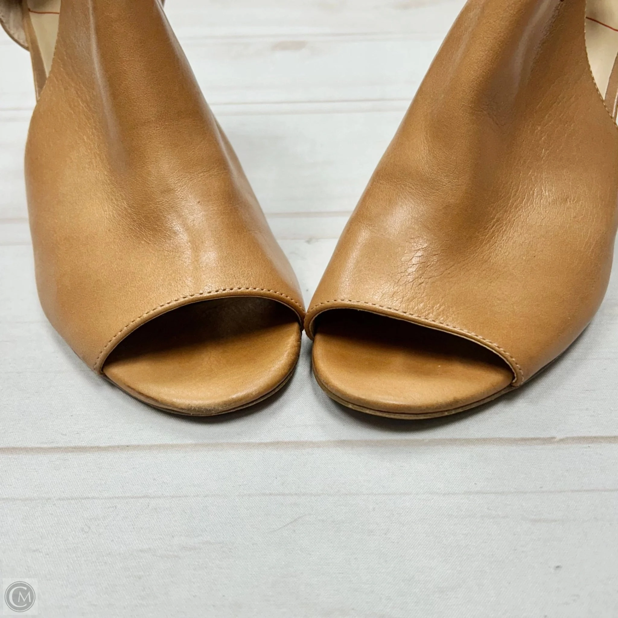 Shoes Heels Block By Sole Society In Tan, Size: 9.5