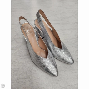 Shoes Heels Block By Vince Camuto In Silver, Size: 8.5