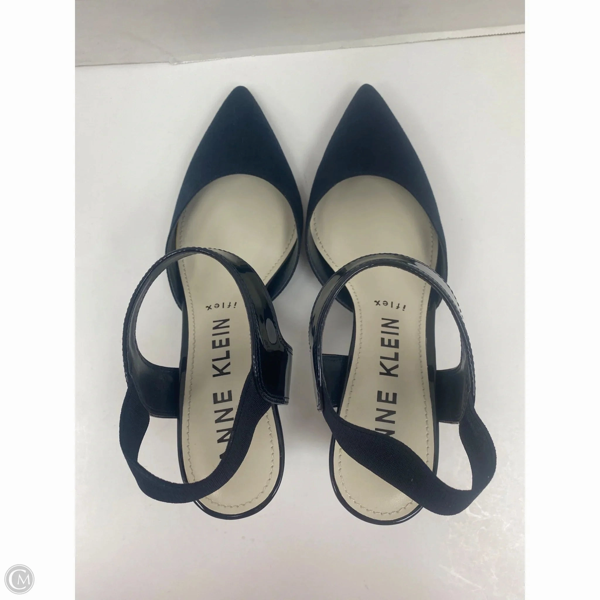 Shoes Heels Kitten By Anne Klein In Navy, Size: 8