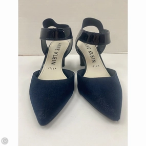 Shoes Heels Kitten By Anne Klein In Navy, Size: 8
