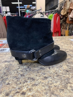 Shoes Heels Kitten By Clothes Mentor In Black, Size: 8