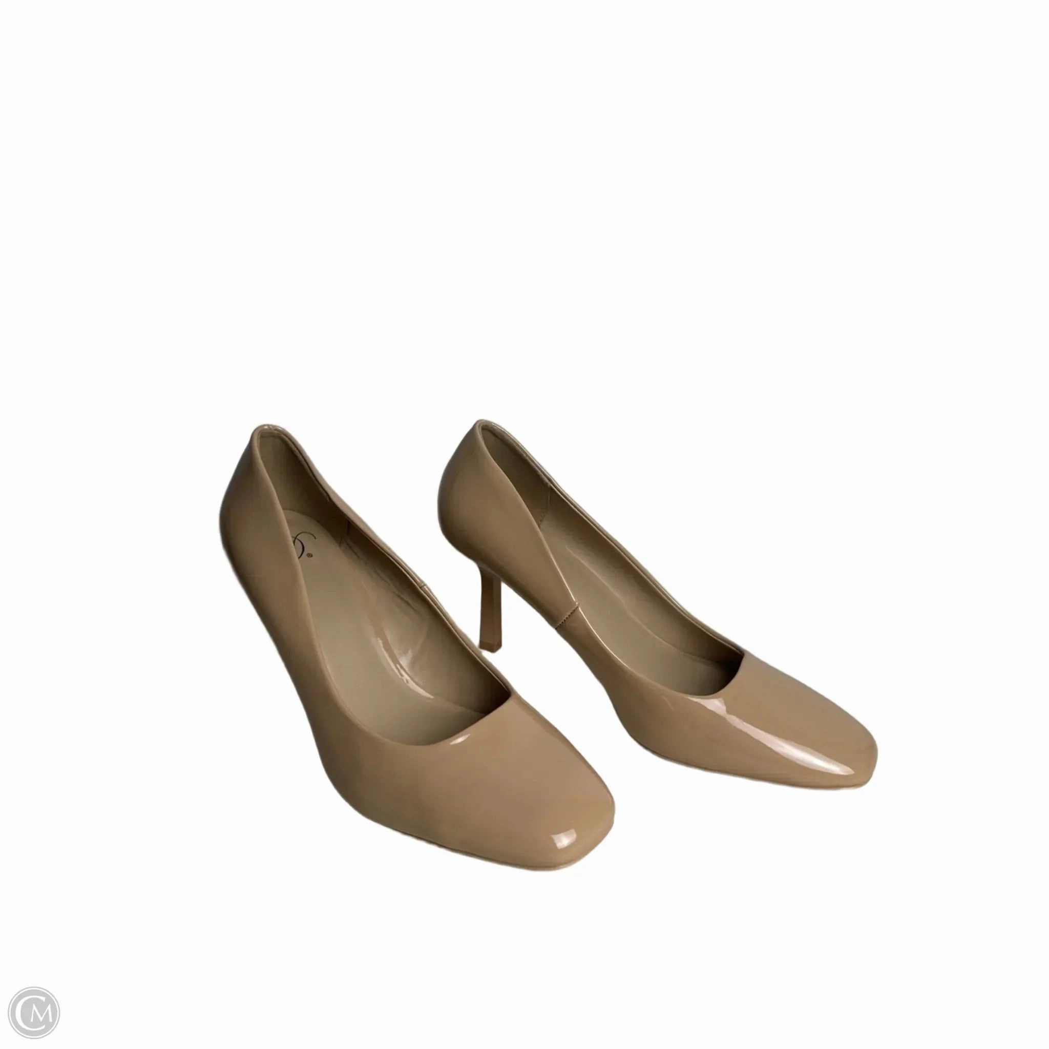 Shoes Heels Kitten By D Bellissimo In Tan, Size: 8.5