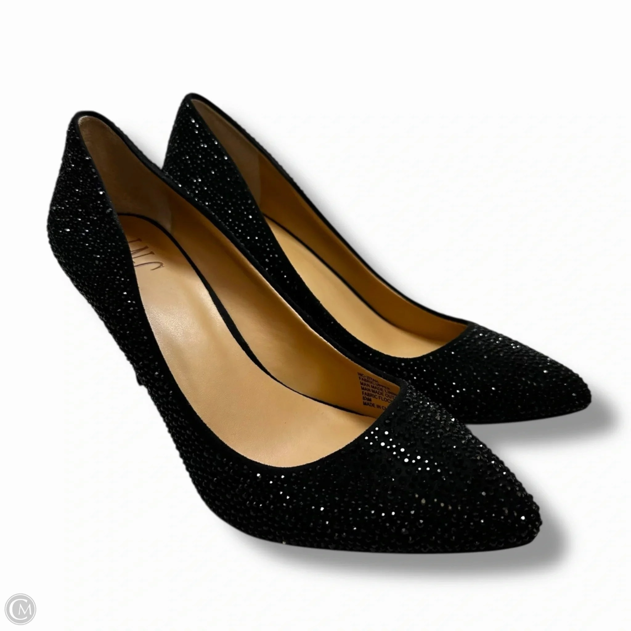 Shoes Heels Kitten By Inc In Black, Size: 8.5
