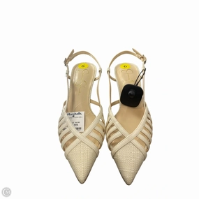 Shoes Heels Kitten By Jessica Simpson In Beige, Size: 9