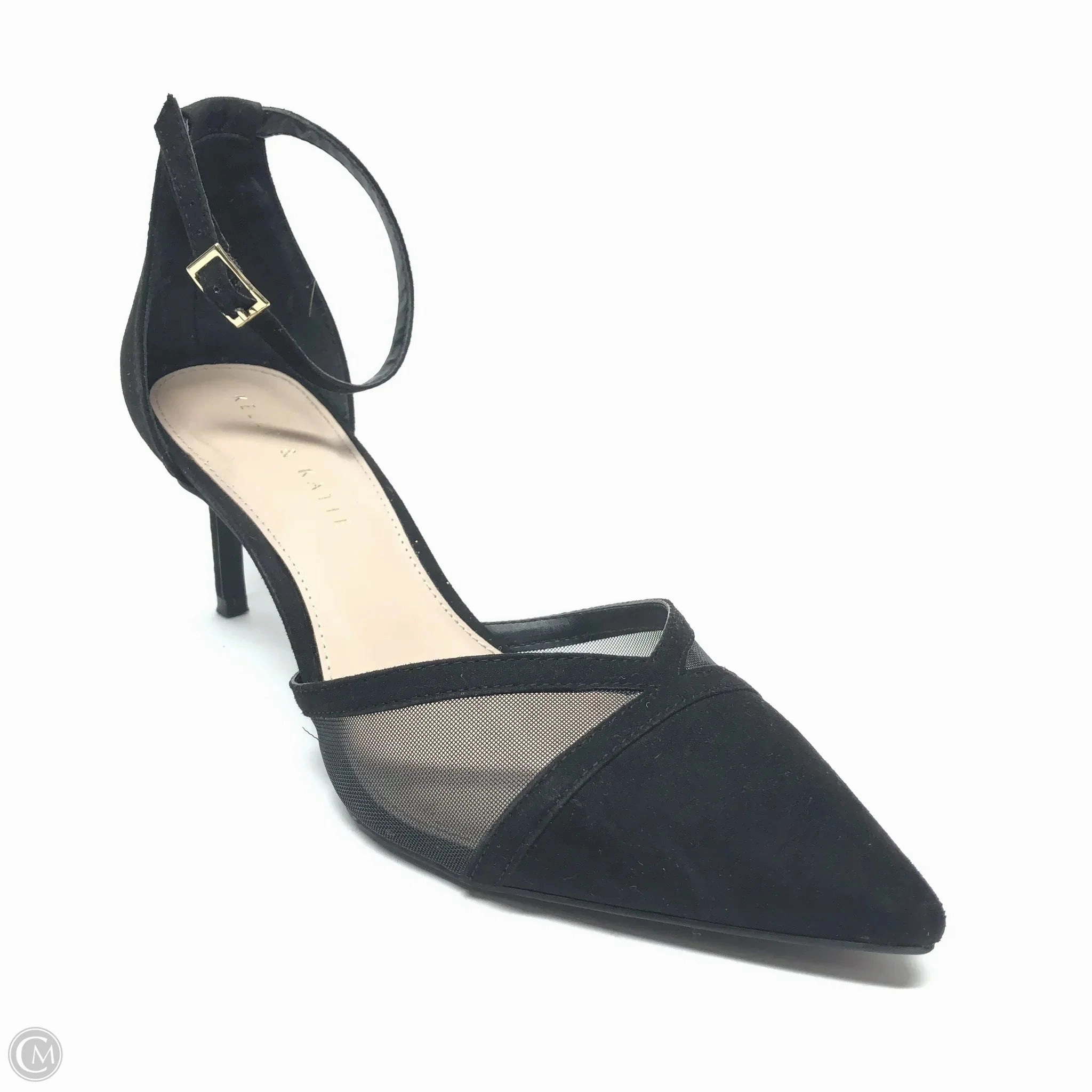 Shoes Heels Kitten By Kelly And Katie In Black, Size: 9