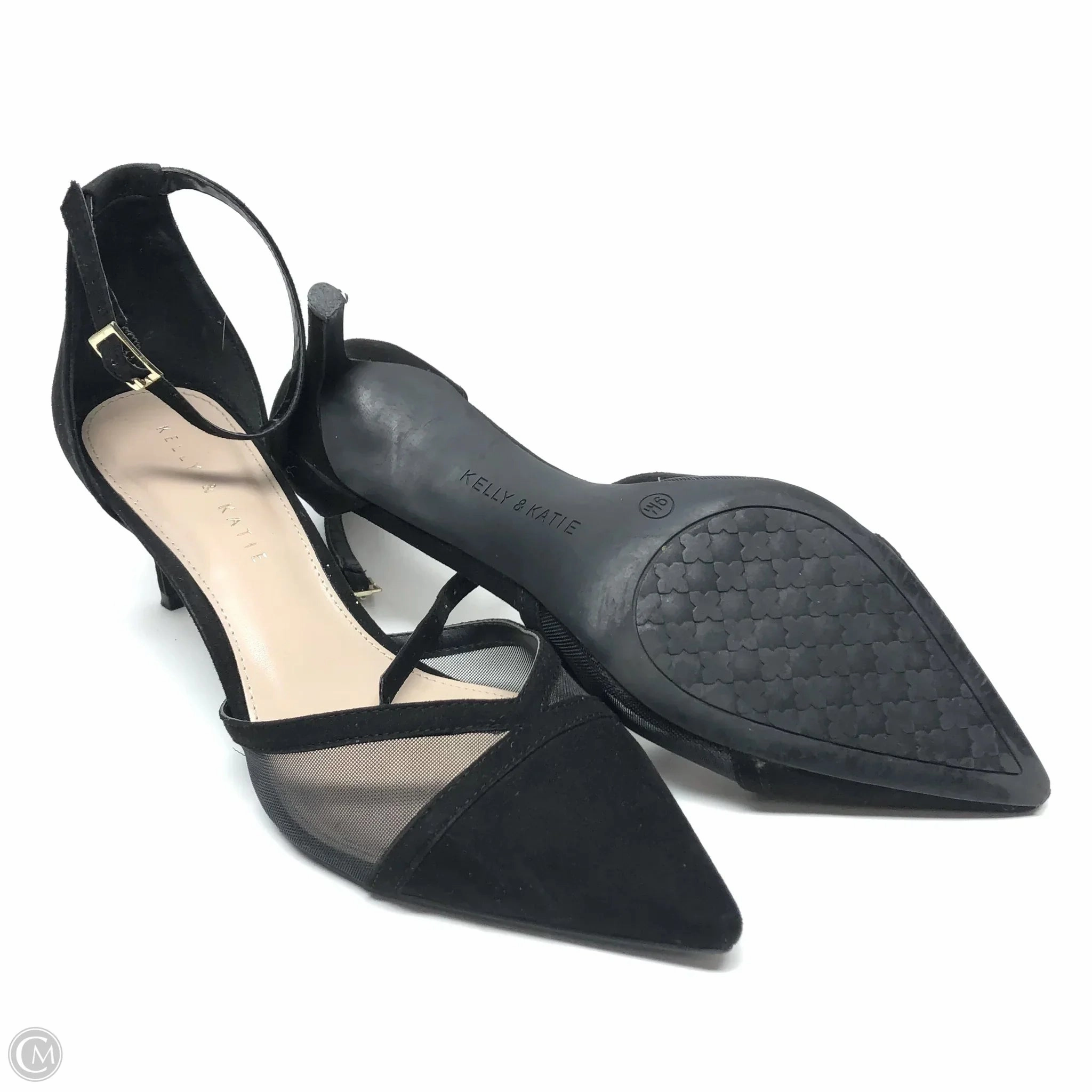 Shoes Heels Kitten By Kelly And Katie In Black, Size: 9