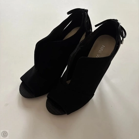 Shoes Heels Kitten By Nine West In Black, Size: 6