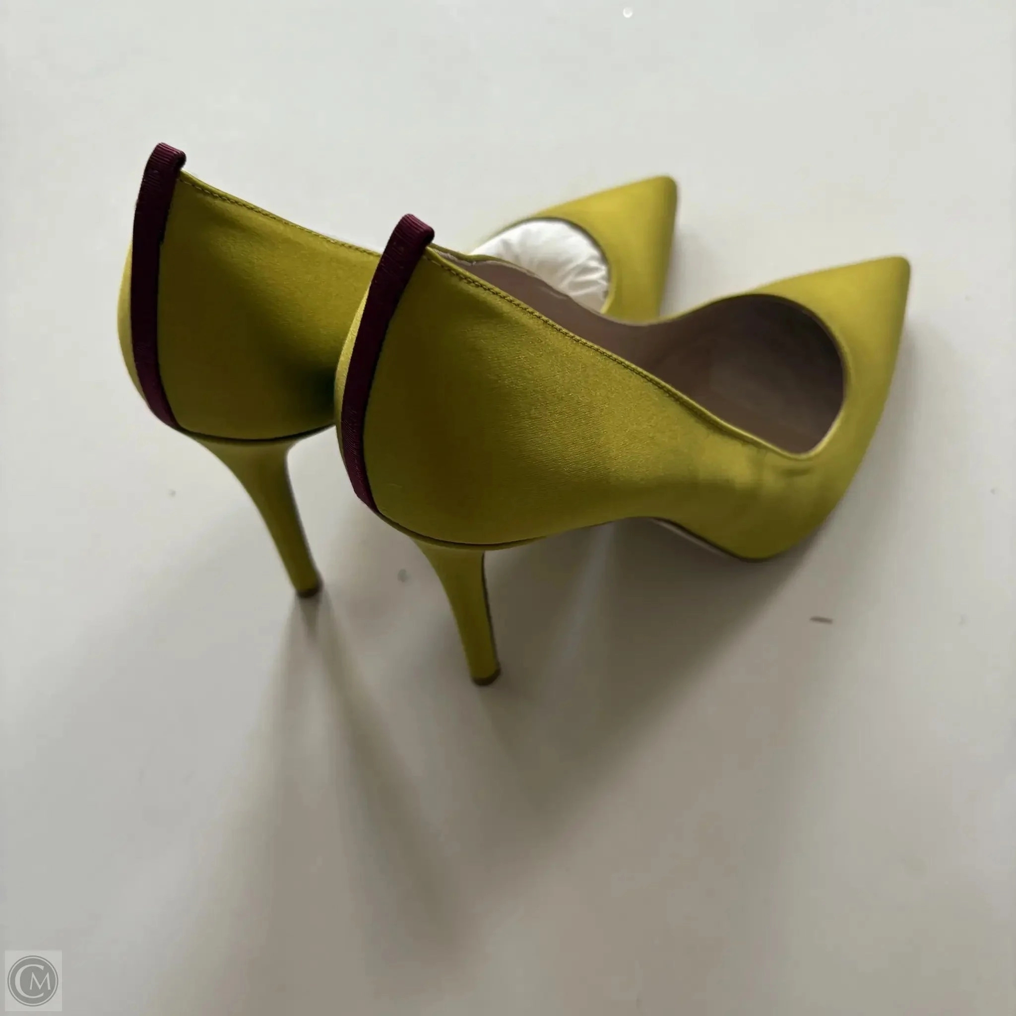 Shoes Heels Kitten By Sarah Jessica Parker In Green, Size: 9.5