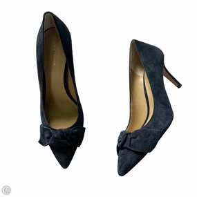 Shoes Heels Stiletto By Ann Taylor In Navy, Size: 6.5