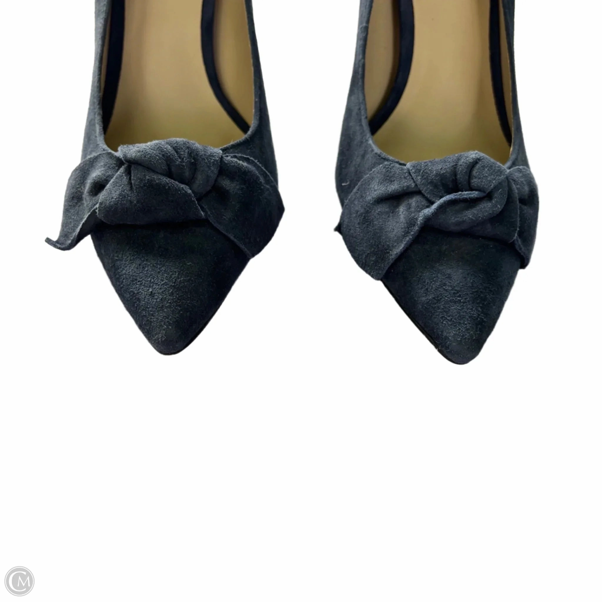 Shoes Heels Stiletto By Ann Taylor In Navy, Size: 6.5