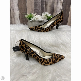Shoes Heels Stiletto By Anne Klein In Animal Print, Size: 10