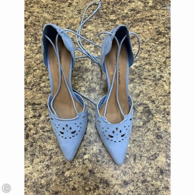 Shoes Heels Stiletto By Christian Siriano In Blue, Size: 9