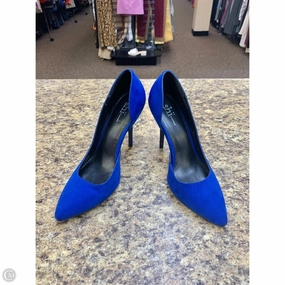 Shoes Heels Stiletto By Clothes Mentor In Blue, Size: 10