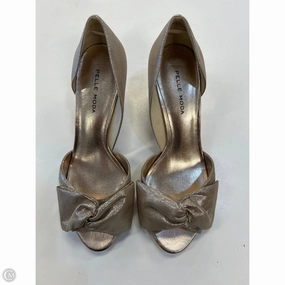 Shoes Heels Stiletto By Clothes Mentor In Gold, Size: 7.5