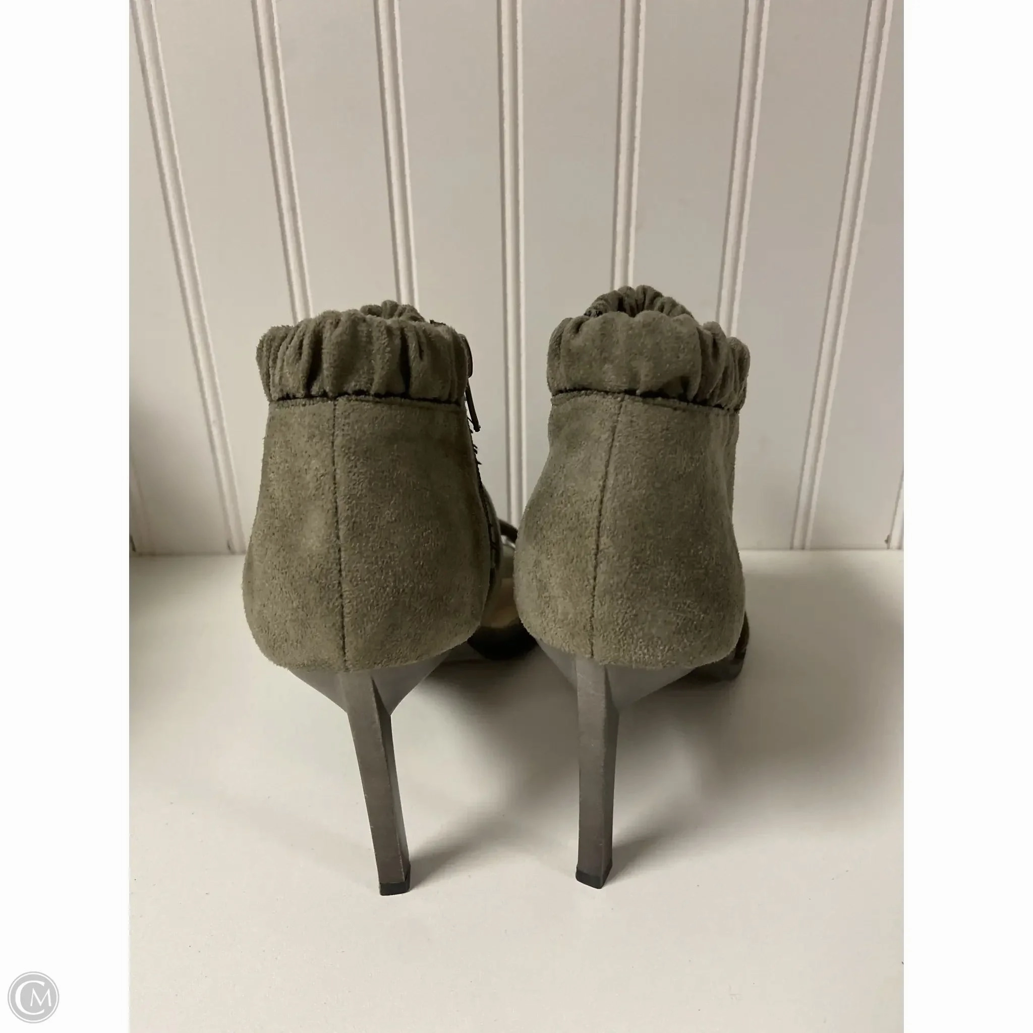 Shoes Heels Stiletto By Cmb In Green, Size: 8