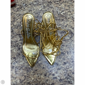 Shoes Heels Stiletto By Cmf In Gold, Size: 6
