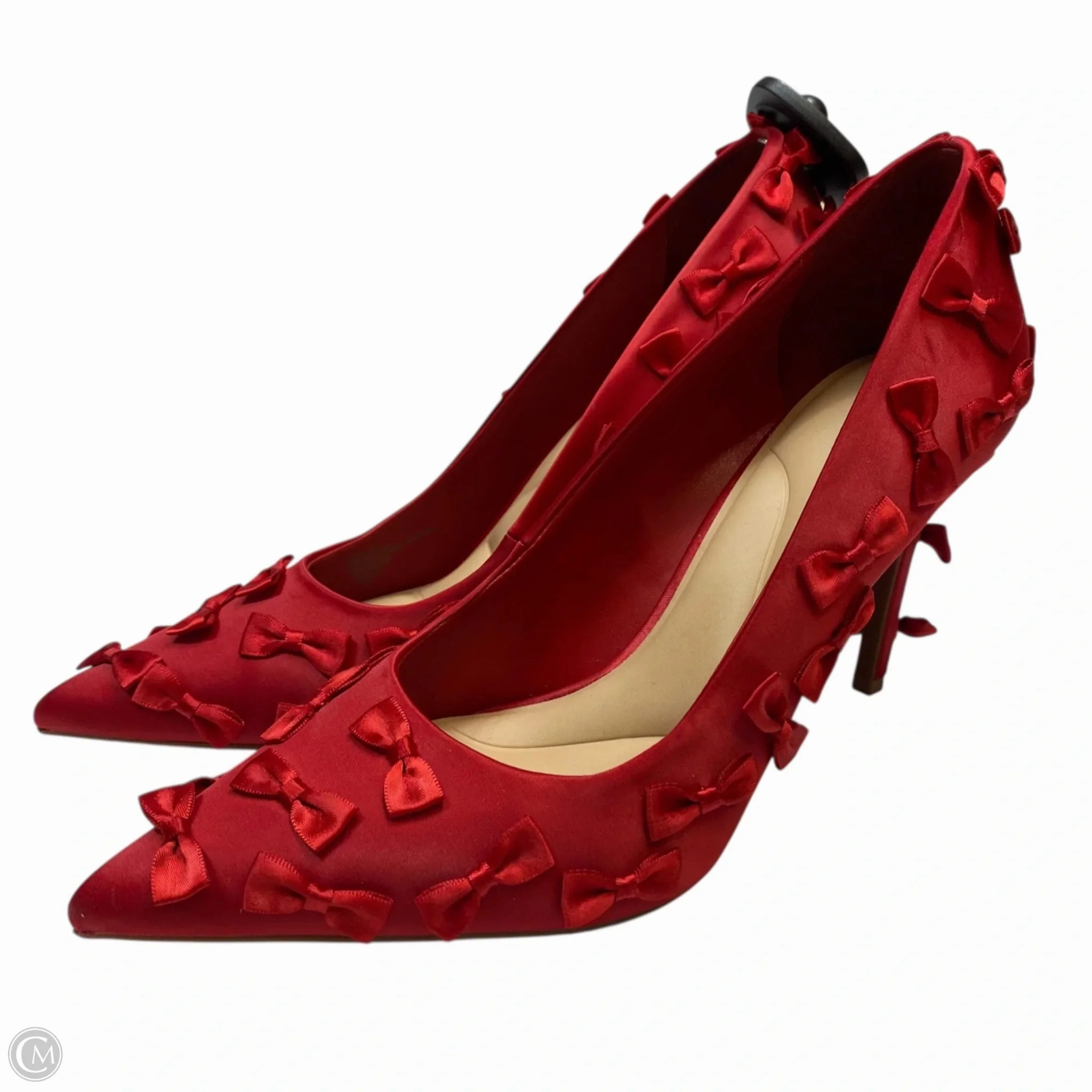 Shoes Heels Stiletto By Gianni Bini In Red, Size: 11