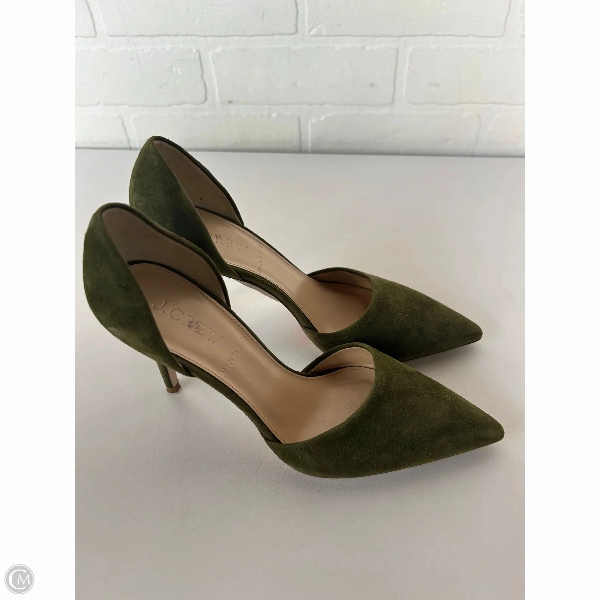 Shoes Heels Stiletto By J. Crew In Green, Size: 5.5