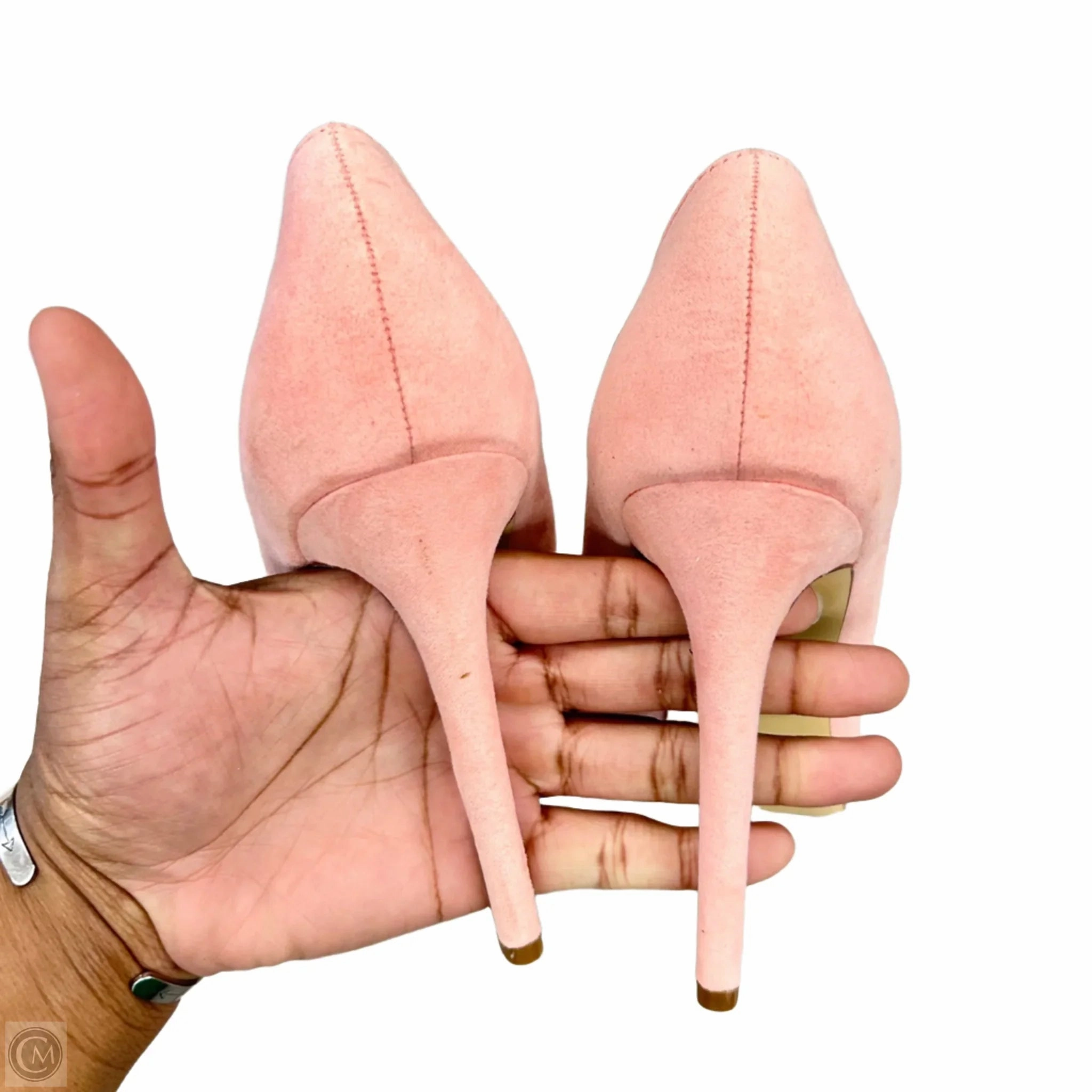 Shoes Heels Stiletto By Olivia In Pink, Size: 11