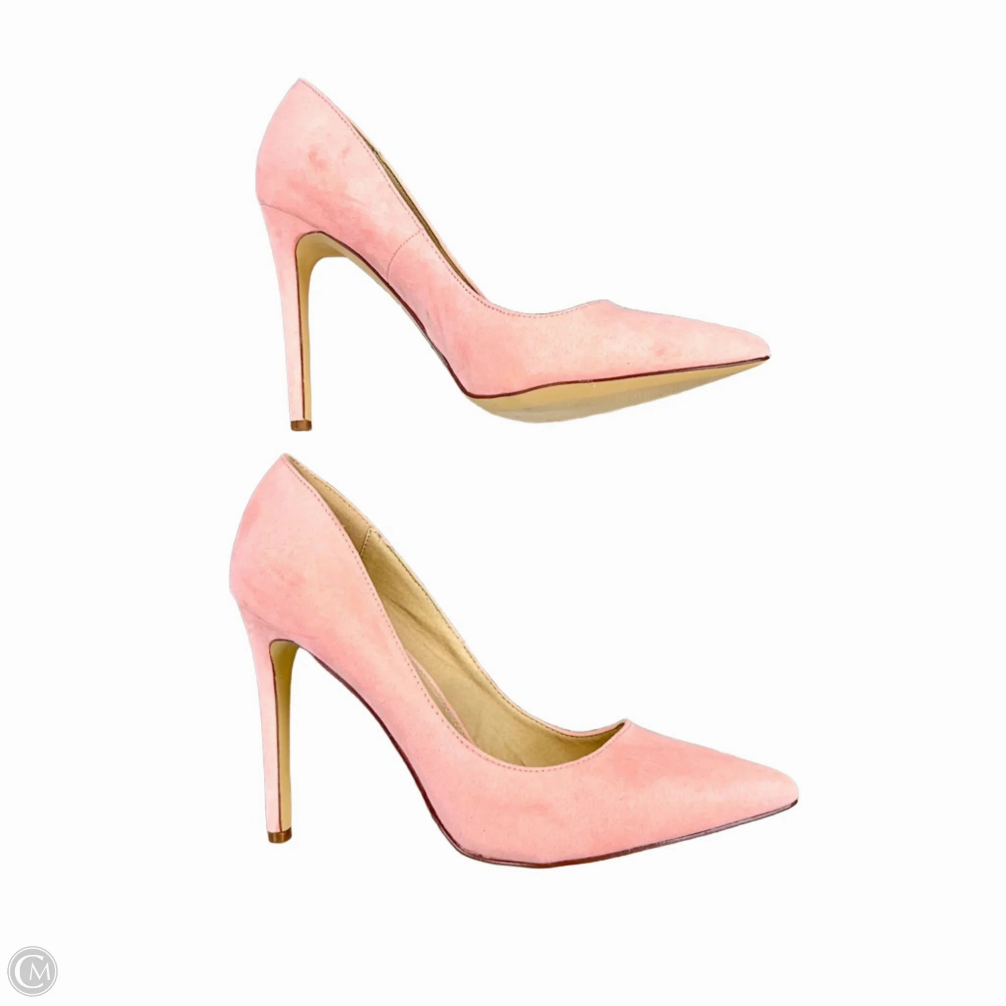 Shoes Heels Stiletto By Olivia In Pink, Size: 11