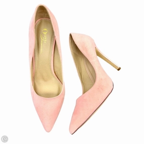 Shoes Heels Stiletto By Olivia In Pink, Size: 11
