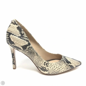 Shoes Heels Stiletto By Sam Edelman In Snakeskin Print, Size: 7.5