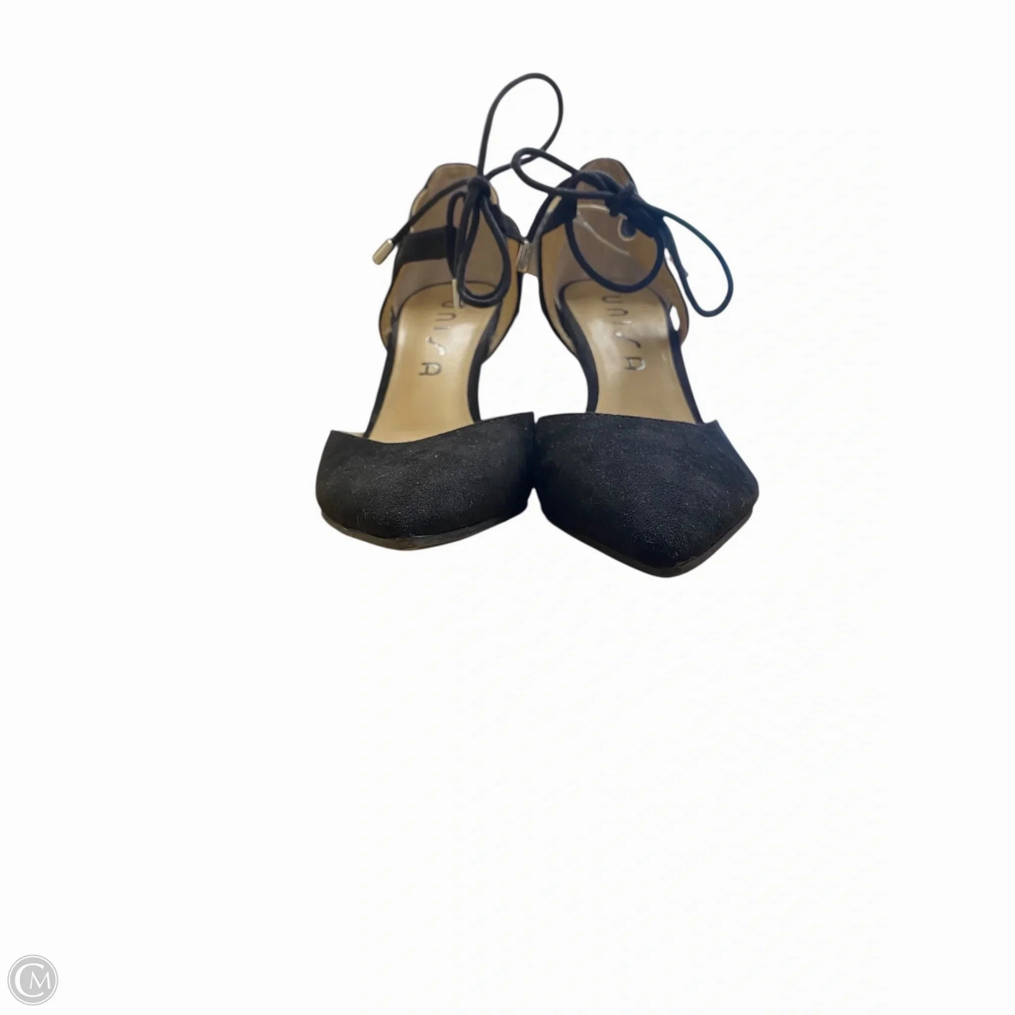 Shoes Heels Stiletto By Unisa In Black, Size: 7.5