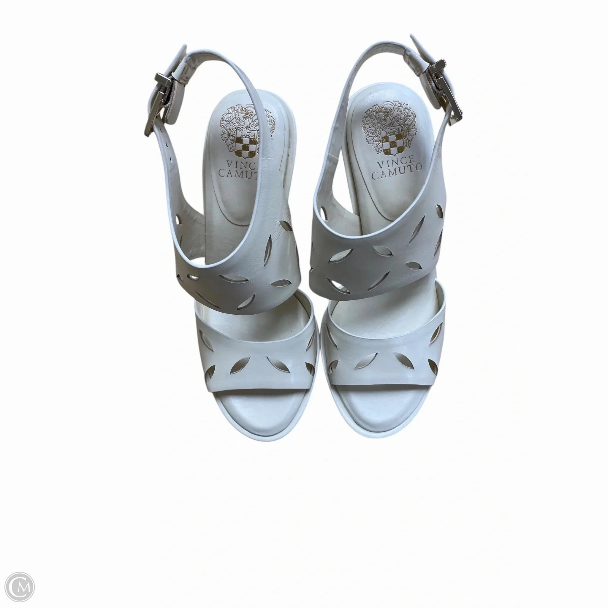 Shoes Heels Stiletto By Vince Camuto In Cream, Size: 7.5