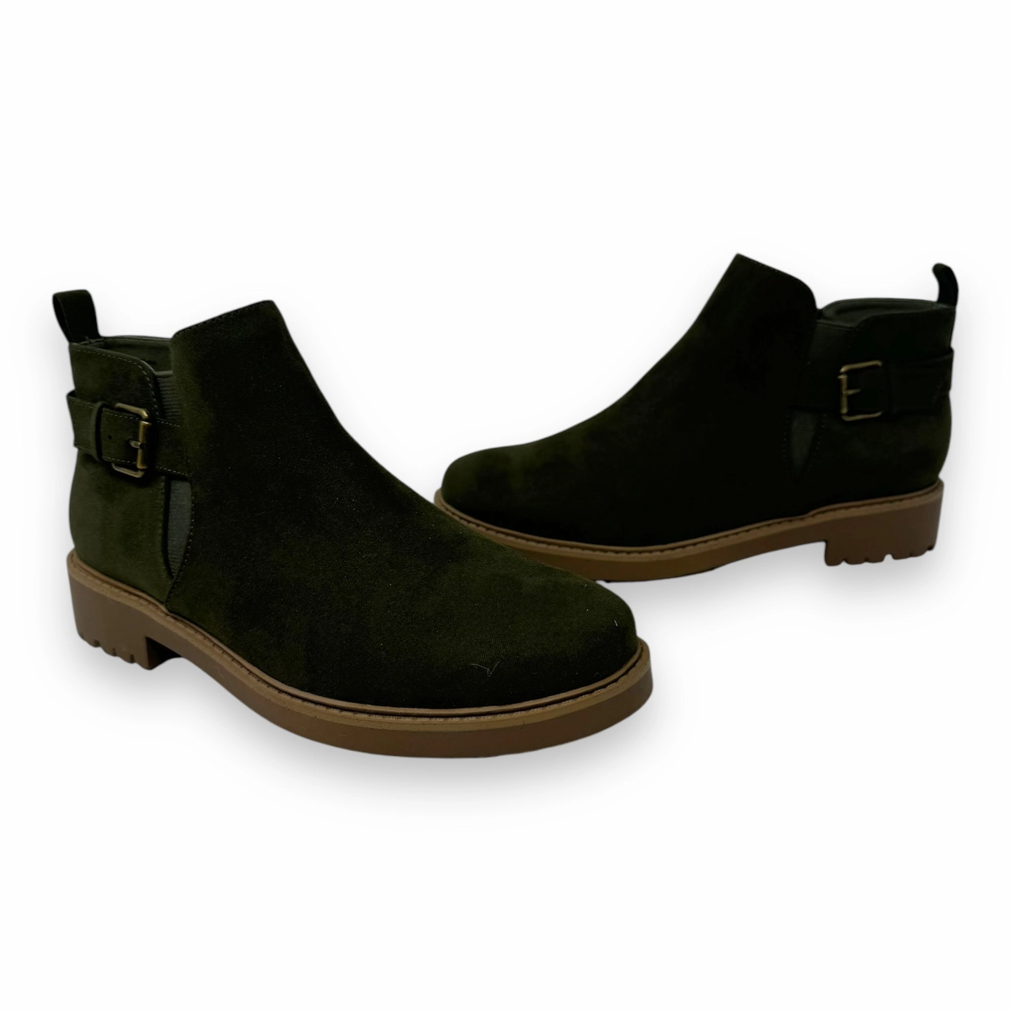 Sienna Booties By Esprit In Green, Size: 7